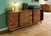 Sideboard Sheesham 173x40x75 hellbraun lackiert MAILAND #102 Bild 3