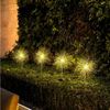 Salcar LED Solarleuchte LED Solarleuchte 2x 180 LEDs Solarlampe Feuerwerk Lichter, Warmweiß, 8 Modi LED Lichterkette Automatische Beleuchtung Bild 2