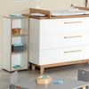roba Seitenregal 'Finn' - 3 öffene Flächer - Für Baby- und Kinderzimmer - Holz - Weiß Bild 3
