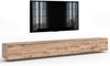 AX LIVING Barvo 3x100 cm TV Kommode Lowboard Braun Eiche Wotan Hängend Bild 4