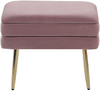 Bank mit Stauraum Samtstoff rosa ODESSA Bild 5
