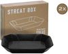 Streat Food Schwarz, Box 2-tlg 22 cm (mo) Bild 4
