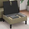 vidaXL Sofa-Hocker mit Stauraum Khaki Samt 42027146 Bild 3