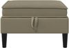 vidaXL Sofa-Hocker mit Stauraum Khaki Samt 42027146 Bild 4