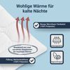 Traumhaft gut schlafen Softline - Steppbett, verschiedene Wärmestufen, Allergikergeeignet, Ausführung: Duo-Steppbett, Größe: 135 x 200 cm Bild 2
