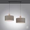 Leuchten Direkt 15113-15 LINEN Pendelleuchte 2-flammig Grau Bild 4