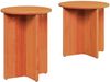 vidaXL Couchtisch 2 pcs Wachsbraun 873549 Bild 2
