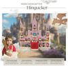 tectake Wandregal Tonie Regal in Märchenschlossoptik, 59 x 15,5 x 58 cm, Tonieboxregal MyLittleStory Princess Castle 1-tlg, für bis zu 22 Tonies, abgerundete Ecken, mit integrierter Kabelführung Bild 3