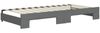vidaXL Tagesbett Ausziehbar mit Matratzen Dunkelgrau 90x200 cm Stoff 3197445 Bild 5