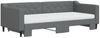vidaXL Tagesbett Ausziehbar mit Matratzen Dunkelgrau 90x200 cm Stoff 3197445 Bild 3