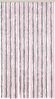 vidaXL Fliegenvorhang Silbergrau und Rosa 100x230 cm Chenille 377366 Bild 3