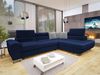Ecksofa Cotere, Seite: Rechts, Farbe: Magic Velvet 2216 + Magic Velvet 2216 + Magic Velvet 2240 Bild 2