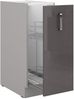 Küche Bianca Grey Hochglanz Grau Unterschrank 30 cm Schrankauszug Küchenschrank Bild 2