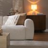 Bronx71 Ecksofa Maine Bouclé off white links Bild 5