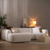 Bronx71 Ecksofa Maine Bouclé off white links Bild 4