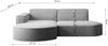 Kaiser Möbel Ecksofa Designer MODENA STUDIO L stoff Poso, Neve, Quelle Bild 3