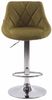 2er Set Barhocker Lazio Stoff, grün Bild 4