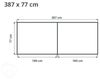 GFP Aluminium Hochbeet KINGSIZE DANIELA - 387 x 77 x 77 cm - Alu natur, Stecksystem, langlebig Bild 5