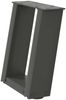 vidaXL Couchtischbeine U-Form 2 Stk. Anthrazit 30x(30-31) cm Stahl 4012738 Bild 4
