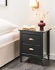 Nachttisch mit 2 Schubladen SHILLINGTON Holz Schwarz Bild 3