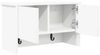 vidaXL Wandmontierter nachttisch Weiß 50 x 20 x 30 cm Holzwerkstoff 874331 Bild 5