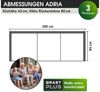 BRAST Gartenlounge-Set Aluminium Adria, viele Varianten & Module, (Loungemöbel Essgruppe Gartenmöbel, bis zu 5 Personen, Sofa Sessel Tisch), Loungesofa 3-Sitzer Bild 3