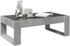 vidaXL Couchtisch mit Infinity-LED Betongrau 90x53x30 cm 847640 Bild 5