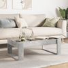 vidaXL Couchtisch mit Infinity-LED Betongrau 90x53x30 cm 847640 Bild 4