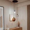 s.luce Modular Hängeleuchten-Baldachin 3-flammig oder 5-flammig Weiß Bild 4