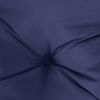 vidaXL Kissen Rund Marineblau Ø 60x11 cm Oxford-Gewebe 379345 Bild 5
