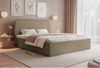Selsey 'Sonvivo' Polsterbett mit Bettkasten, Chenille, dunkelbeige, 140x200 Bild 3