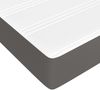 vidaXL Taschenfederkernmatratze Mittel Grau 160x200x20 cm Kunstleder 347826 Bild 5