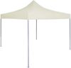 vidaXL Party-Zelt Creme 200 x 200 x 315 cm Oxford-Stoff 42023508 Bild 1