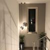 s.luce Sphere Pendelleuchte Glaskugel Chrom, Klar Ø 40cm Bild 5