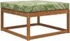 vidaXL Sofakissen für draußen Blattdesign 80 x 80 x 8 cm Polyester 900826 Bild 3