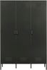 OTTO home Kleiderschrank Siena Schrank Spind Metallschrank mit 3 Türen (Ideal für jeden Wohnraum - Trendsetter) Zeitloser Schlafzimmerschrank Garderobe Multischrank Bild 4