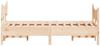 vidaXL Massivholzbett ohne Matratze 120x190 cm Kiefernholz 3216399 Bild 5