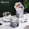 Whiskyglas Set 6 Unregelmäßige Falten Scotch 250ml Papa Ehemann Bourbon/Rum Bild 4
