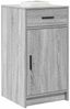 vidaXL Sideboard Graues Sonoma 40 x 40,5 x 75 cm Holzwerkstoff 865069 Bild 3