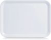 Basera® Tablett, kratzfest, Melamin, (1-tlg), weiß, 24 x 18 cm Bild 2