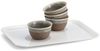 Basera® Tablett, kratzfest, Melamin, (1-tlg), weiß, 24 x 18 cm Bild 3