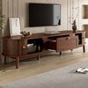 TV-Schrank mit Stauraum, 170 x 39,5 x 38 cm, Nussbaum Bild 2