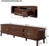 TV-Schrank mit Stauraum, 170 x 39,5 x 38 cm, Nussbaum Bild 4