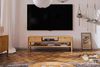 Lowboard TV-Schrank SAGA Eiche massiv 160x59x46 cm Bild 2