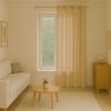Bestlivings Blickdichte, Gardine mit Ösen, in vielen Größen und Farben Beige 140x175 cm Bild 3