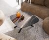 Couchtisch Edge Boot 90x90 cm Keramik Laminam® Noir Desir Braun Sarity Metall Schwarz Bild 4