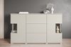 OTTO home Sideboard Kenia (1 St), Sideboard mit 3 Schubladen, 6 Fächern, Glastüren, Breite 150 cm Bild 2