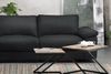 KAWOLA Sofa LOLA Ecksofa XL Leder schwarz mit motorischer Relaxfunktion Recamiere links 84 x 178 x 304 cm Bild 2