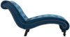 vidaXL Chaiselongue Blau Samt 248608 Bild 4