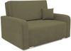 Schlafsofa Tessa II 135x85 cm Komfortables Sofa mit Bettkasten, Couch 2-Sitzer Kordstoff- Inklusive Gratis-Kissen - Poso 46 Bild 2